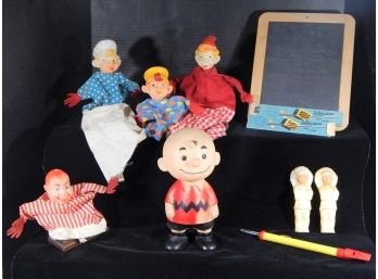 Vintage Toy Puppet Lot