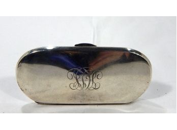 Antique 19th Century Sterling Silver Glasses Spectacles Case