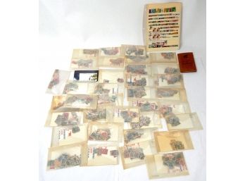 Large Unsorted Stamp Collection US & Foreign
