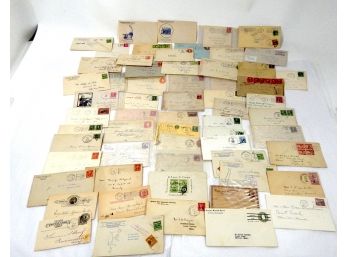 Lot 60 Vintage US Postal History Covers
