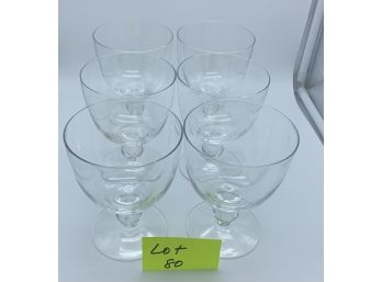 4 Crystal Glasses