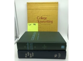 3 Vintage Writing Books