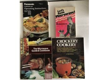 4 Vintage Guide And Cookbooks