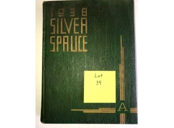 Colorado State University Yearbook 'Silver Spruce' 1938