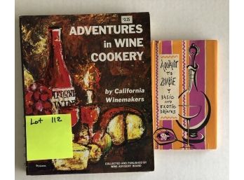 2 Cooking With Wine Cookbooks