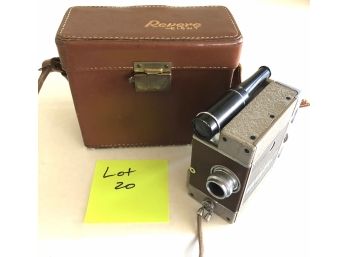 Vintage 1947 Revere 8 Movie Camera