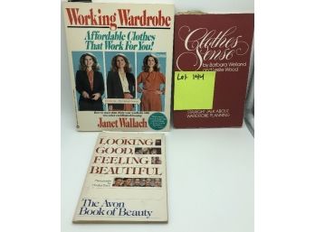 3 Vintage Fashion Books