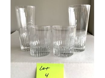 2 Sets  Bar Glassware