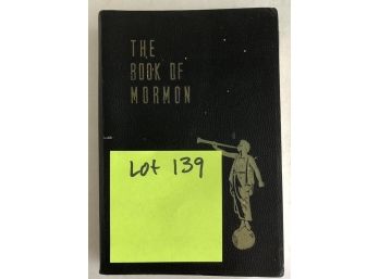 Antique Book Of Mormon Book