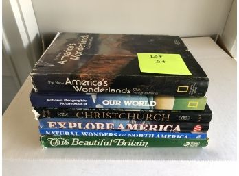 Lot Of  Books About Travel