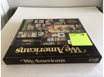 Vintage Collector Book  We Americans