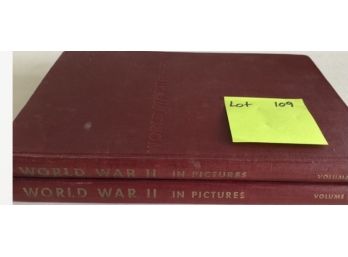 2 Vintage WWII Books