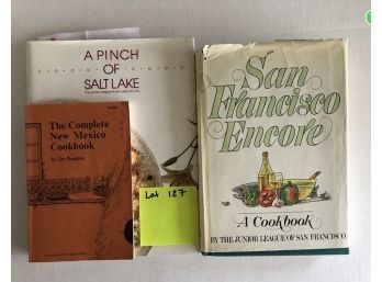 3 Old Cookbooks