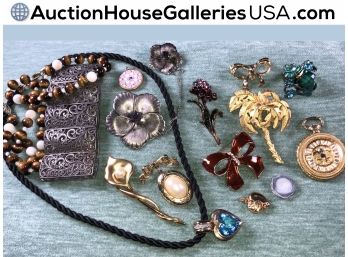 🦋 Vintage Gold (And Costume) Jewelry Lot