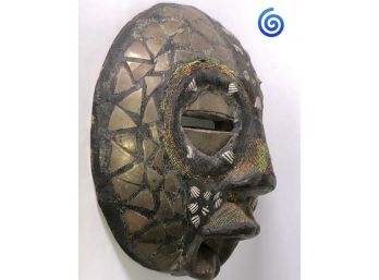 🌀 Authentic Rare African Tribal Mask (1935)