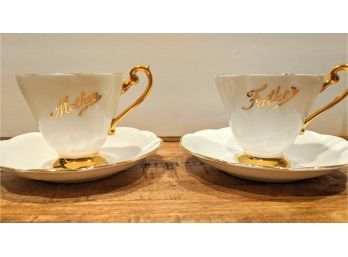 Vintage Royal Standard English Bone China Tea Cup And Saucer Set