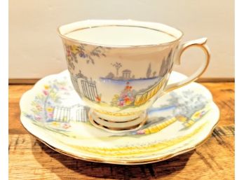 Vintage Royal Albert Bone China Tea Cup And Saucer