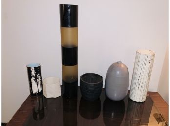 Selection Of Artful Ceramics, Vases And Vessels