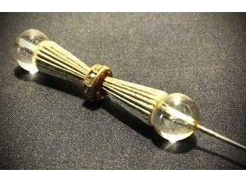 💌  So Stylish! The Epitome Of Art Deco Stick Pin/Hat Pin