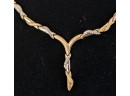 Fred Meyer 14k Gold Link Necklace 18' - Marked - Necklace Only! 0.6oz Total