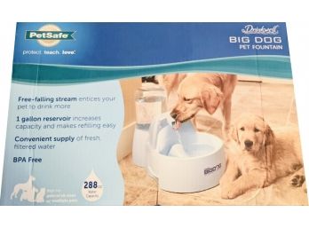 Brand New Drinkwell Big Dog Pet Fountain - Protect. Teach. Love.13x19x10' Perfect For All Size Pets