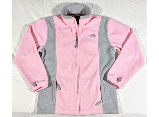 Pink North Face Jacket Girls Size Large