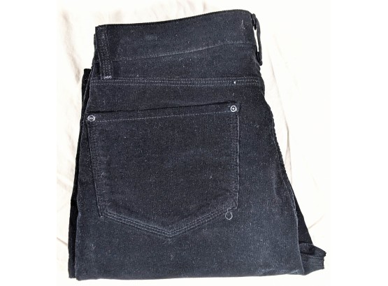 NYDJ Women's Black Corduroy Jeans Size 10