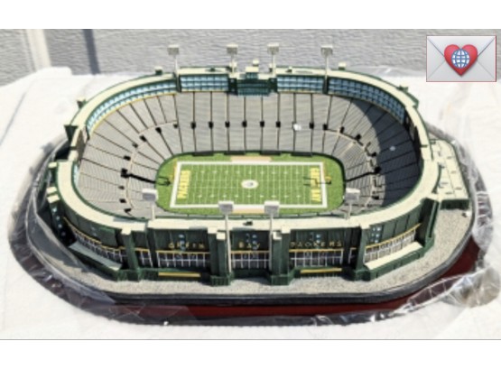 Intricate Model Exact Replica Of Lambeau Field Home Of The Green Bay Packers