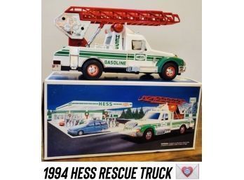 {11 Of 20} HESS TRUCK ~ New In Box ~ 1994 Hess Rescue Truck