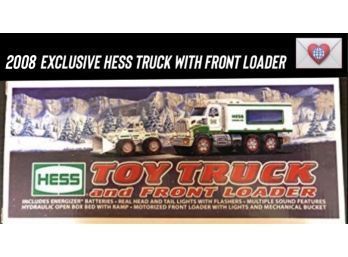 {3 Of 20} HESS TRUCK ~ New In Box ~ 2008 Hess Truck With Front Loader