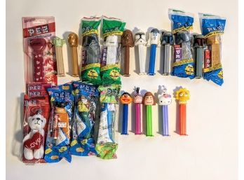 20 Original Special Edition Pez Dispensers From Star Wars, Simpsons, Shrek And More - 9 In Original Packaging