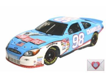 New In Box ~ 2002 NASCAR 1:24 Scale Stock Car #98 Taurus Kasey Kahne Racing Collectibles Chan Nel Lock {K13}