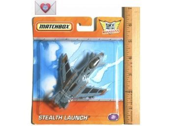 2010 Matchbox Sky Busters Missions Stealth Launch ~ New Old Stock {I-28}