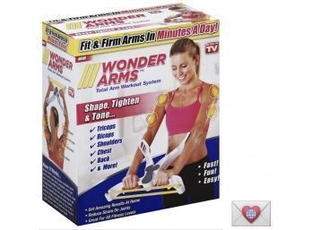 Brand New ~ Wonder Arms Total Arm Workout System Arm Upper Body Workout Machine $39.99