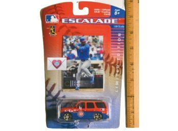 2006 MLB Upper Deck Players Choice 1:64 Scale Escalade With Derrick Lee Trading Card ~ New Old Stock {I-35}