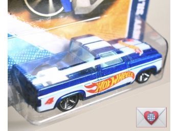 2010 Hot Wheels HW Racing Small 1983 Chevy Silverado Pick Up Truck ~ New Old Stock {I-15}