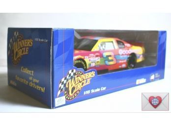 New In Box ~ 2002 NASCAR Winners Circle 1:18 Scale #3 Dale Earnhardt Goodwrench Snap-On Fox Red Car {J-11}