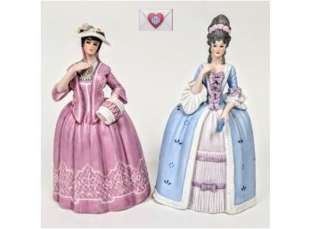 Victoria And Marie ~ Lenox Fine Porcelain From The Great Fashions Of History Collection ~ MINT!