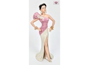Authentic Linux Fine Porcelain Model Figurine From The Glitz And Glam Collection With Original Box