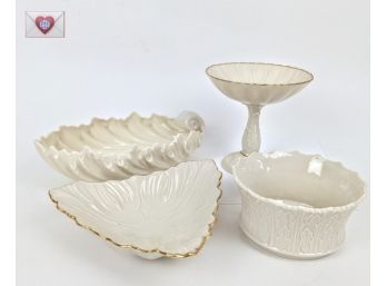 Wonderful Selection Of 4 Lenox Fine Porcelain Pieces