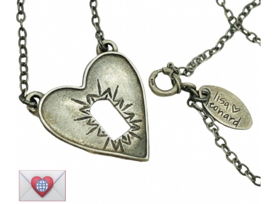 Boxed New Lisa Leonard Designs 925 Heart Necklace