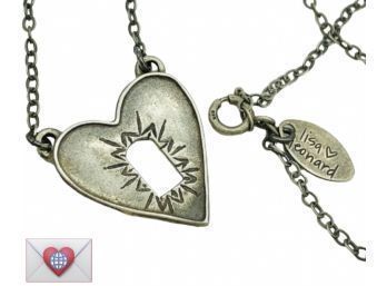 Boxed New Lisa Leonard Designs 925 Heart Necklace