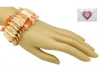 Seriously Unusual!! Genuine Natural Shell Bracelet