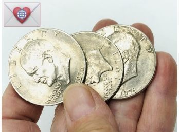 2 Bicentennial Liberty Dollars And 1 Liberty Dollar From 1971