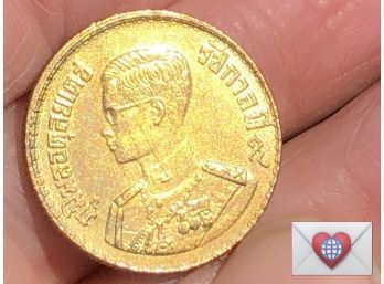 Coin Collectors ~ Thailand Satang/Baht ~ Frick Estate Provenance {World Coin A-11}