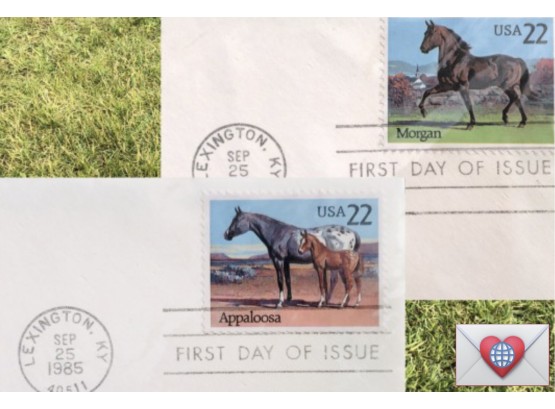 WYSIWYG* {First Day Of Issue Stamp} Horse Equestrian Kentucky Derby ~ Calling All Philatelists! {S-2}