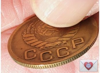 Coin Collectors ~ 3 Kopecs 11 Orbits 1940 Hammer & Sickle ~ Frick Estate Provenance {World Coin A-16}