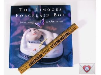 'The Limoges Porcelain Box' Large Coffee Table Book 'from Snuff To Sentiments'