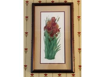 Stunning Fine Art Signed Numbered Original Full Color Etching Professionally Matted & Framed