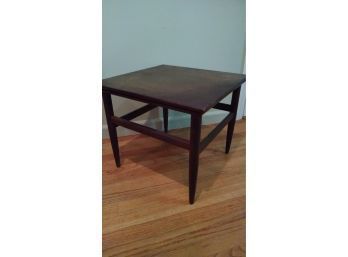 Square Wood Side Table - 19x19x16H